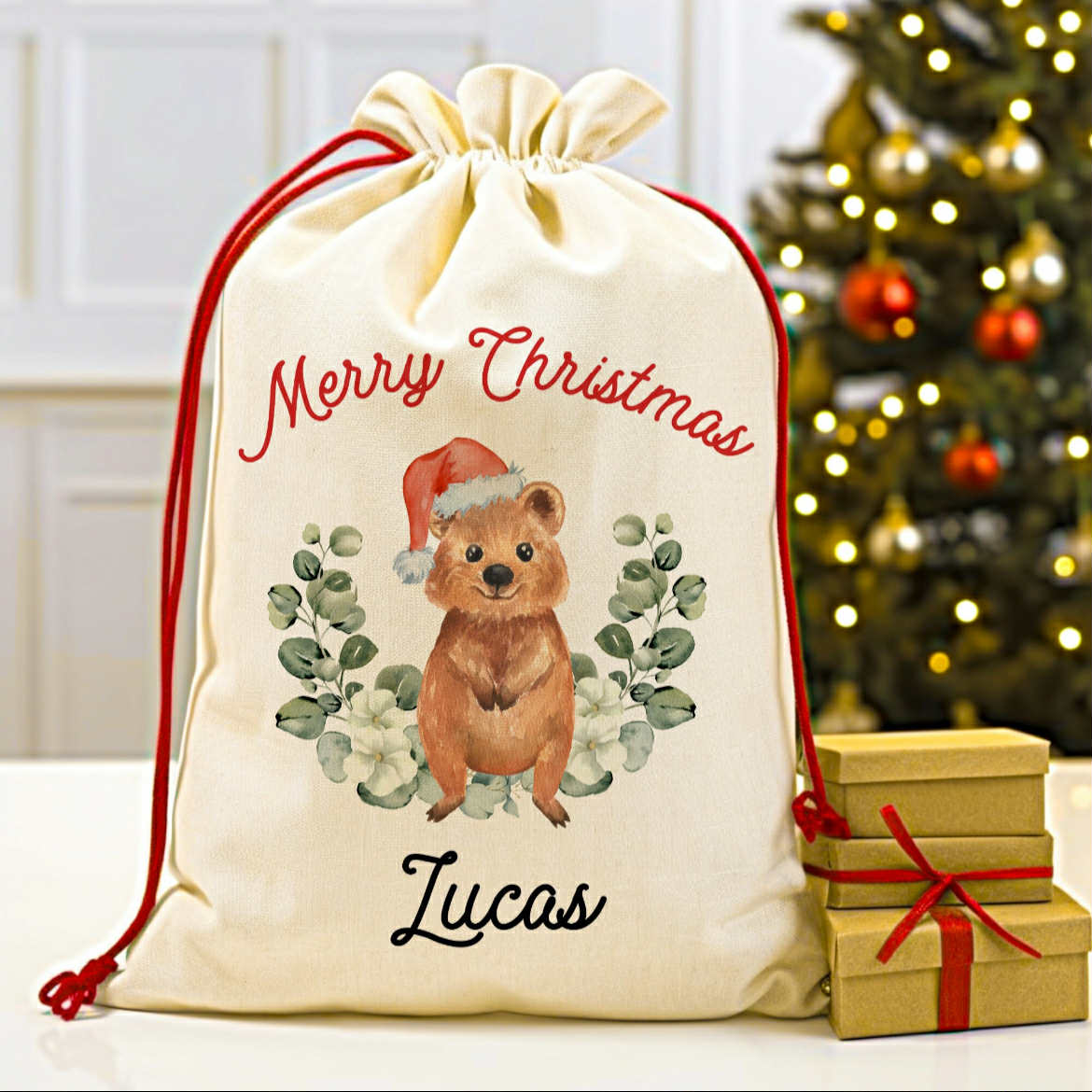 Australian Animals Christmas Santa Sacks - Image 3