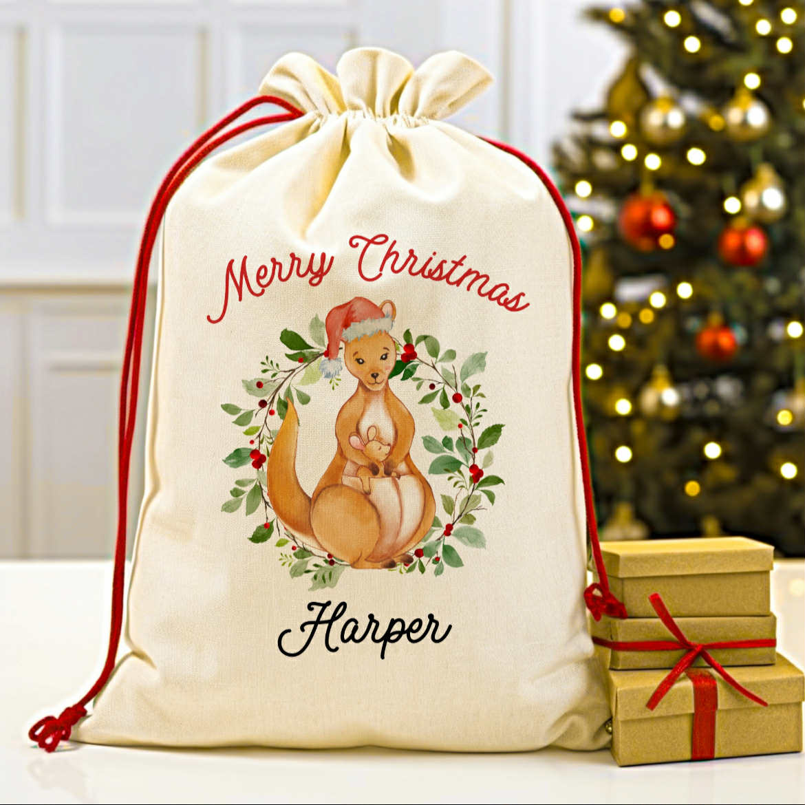 Australian Animals Christmas Santa Sacks - Image 5