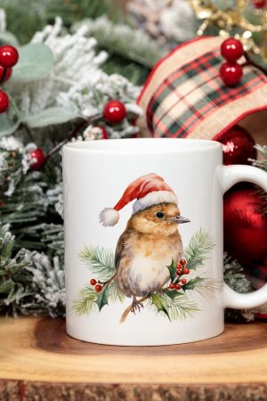 Kookaburra Christmas mug