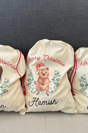 Australian Animals Christmas Santa Sacks