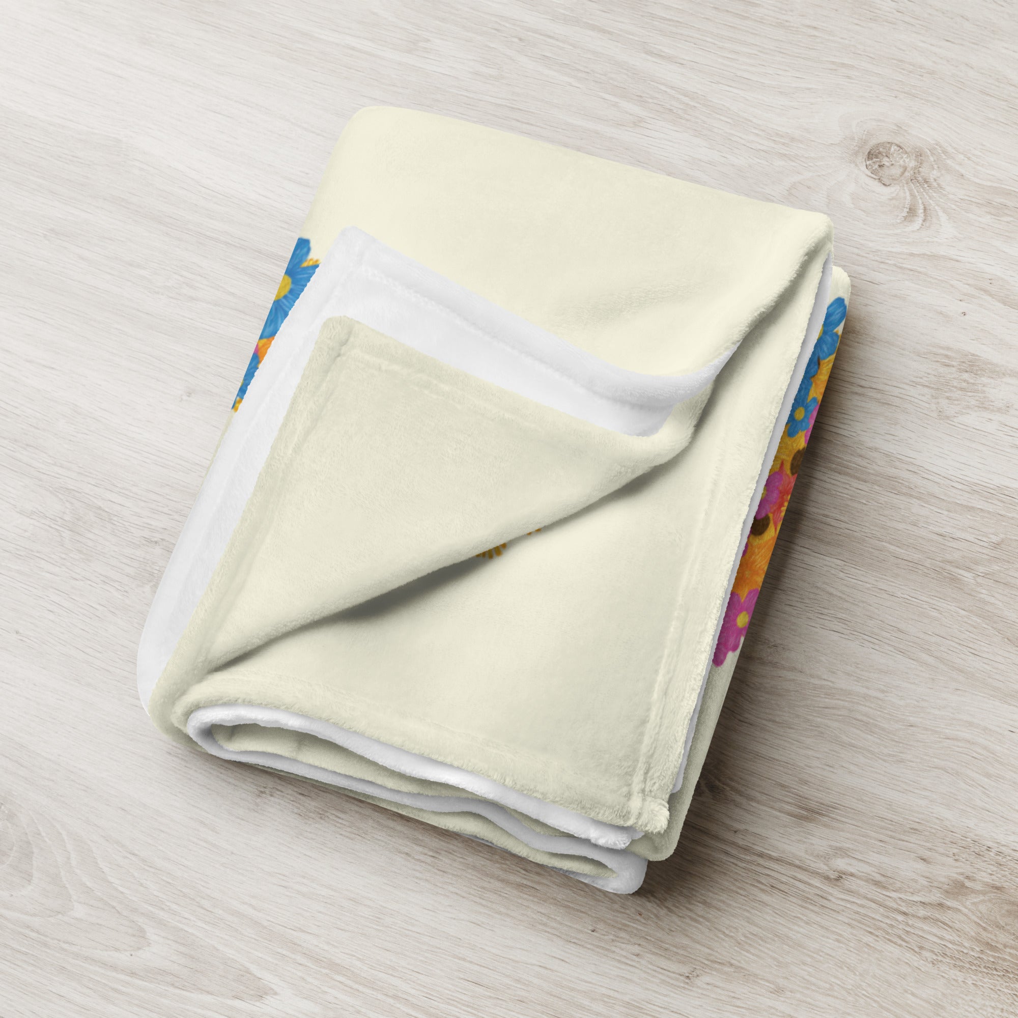 Kids Personalised Numbers Throw Blanket - Image 3